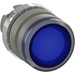 Drukknop frontelement Drukknoppen / P9M ABB Componenten Verlichte drukknop niet terugverend blauw 1SFA184496R9104